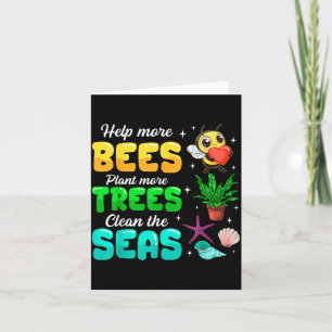 Helfen Sie mehr Bienen, mehr Bäume zu pflanzen und Karte