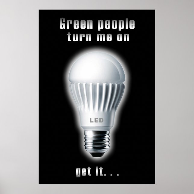Helfen Sie mit einem Poster aus Glühbirnen, die We (Vorne)