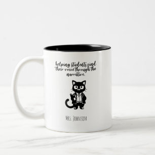 Helfen Sie Schülern, durch die Erzählung ihre Stim Zweifarbige Tasse