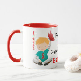 Helfen Sie uns bitte, Epidermolysis bullosa zu Tasse