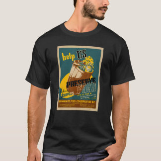 Helfen Sie uns, Ihre überschüssige Nahrungsmittelk T-Shirt