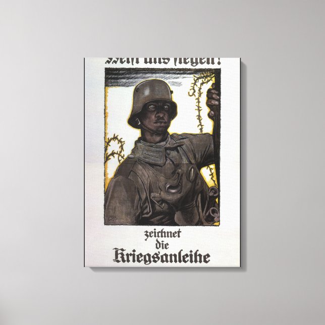 Helfen Sie uns, zu gewinnen! (1917) Leinwanddruck (Vorderseite)