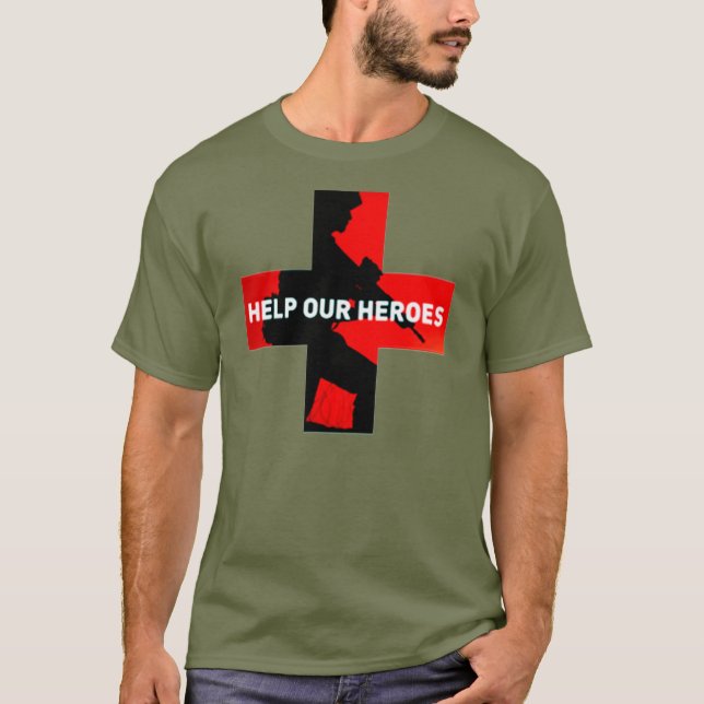 Helfen Sie unserem Held-T - Shirt (Vorderseite)