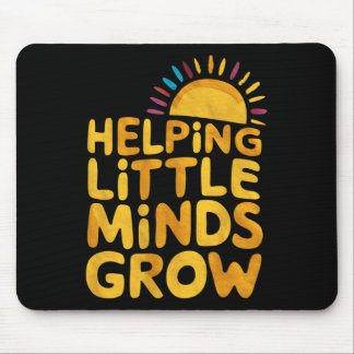 Helfende Kleine Geister Wachsen Lehrer Wildblume C Mousepad