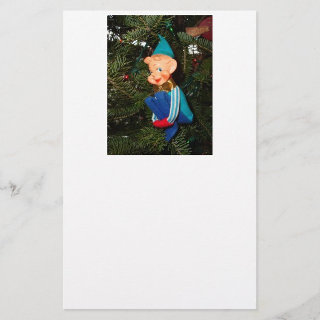 Helfer des Weihnachtsmanns Briefpapier (Vorderseite)