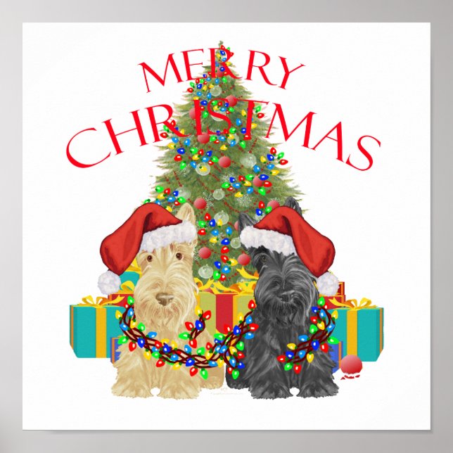 Helfer des Weihnachtsmanns Poster (Vorne)