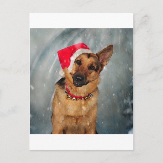 Helfer Feiertagspostkarte (Vorderseite)