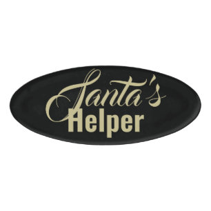 Helfer Personalisiert Namenschild
