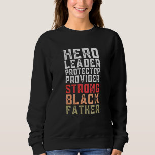 Helfershelferanbieter Strong Black Vater Sweatshirt