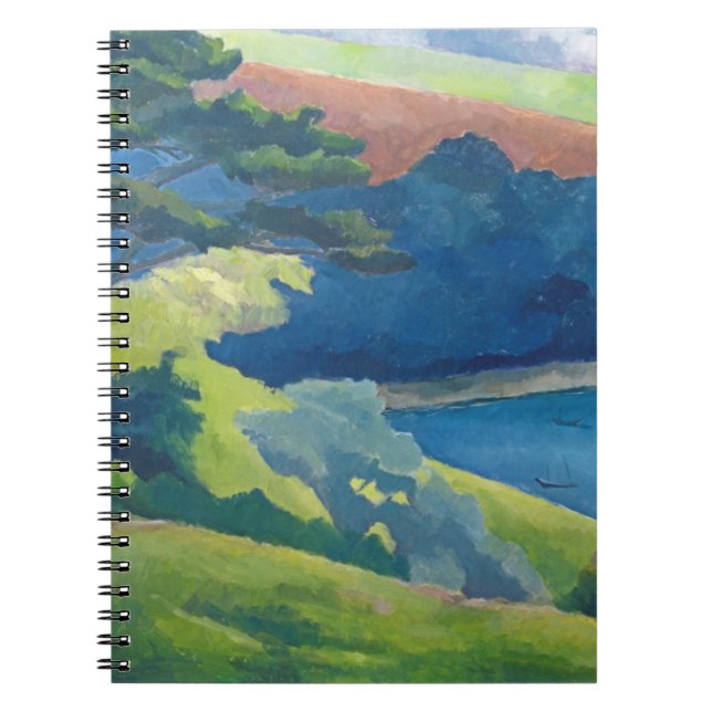 Helford Durchgang Cornwall Notizblock (Vorderseite)