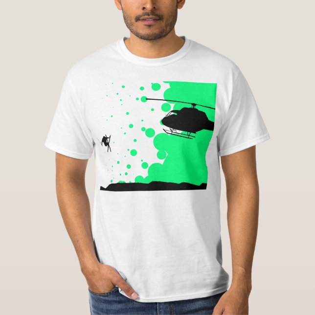 Heli Schuss T-Shirt (Vorderseite)