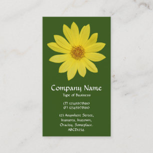 Helianthus 'Lemon Queen' Sonnenblume - Forest Gree Visitenkarte