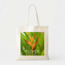 Heliconia Blume Design der Pflanze Tragetasche