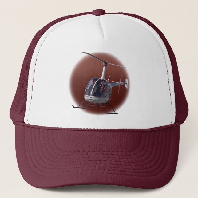 Hélicoptère Casquette de baseball Hélicoptère Truc (Devant)