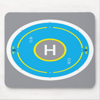 HeliDECK-Mausunterlage-Blau Mousepad