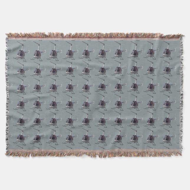 Helikopter Blanket Hubschrauber Schraubendreher De Decke (Vorderseite)