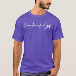 Helikopter-Pilot-Herzschlag T-Shirt