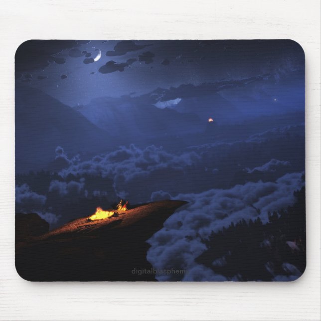 Heliocentric Night Mousepad (Vorne)