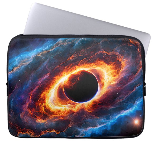 "Helionis" - Nebula und Galaxien Laptopschutzhülle (Vorderseite)