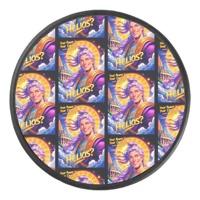Helios Eishockey Puck (Vorderseite)