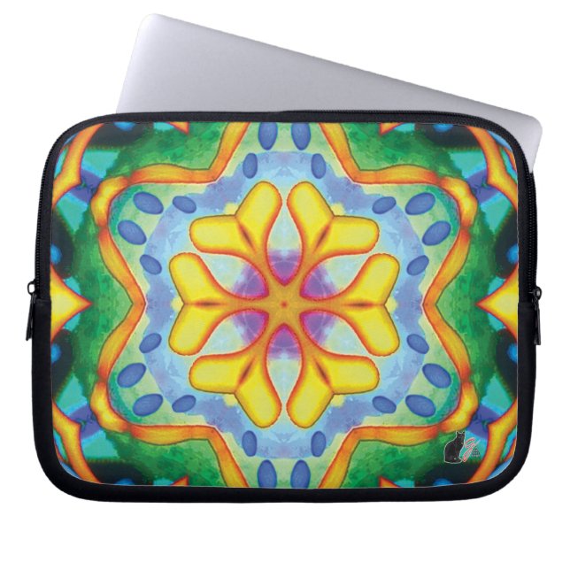 Helios Kaleidoscope Laptopschutzhülle (Vorderseite)
