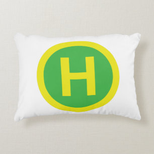 Helipad Sign Dekokissen