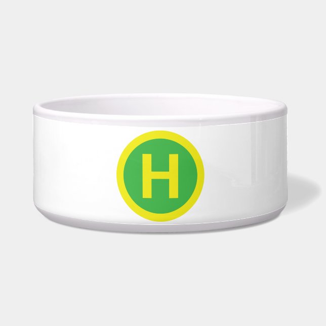 Helipad Sign Napf (Vorderseite)