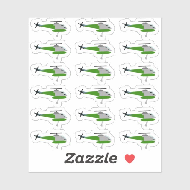 Helitack Aufkleber (Blatt)