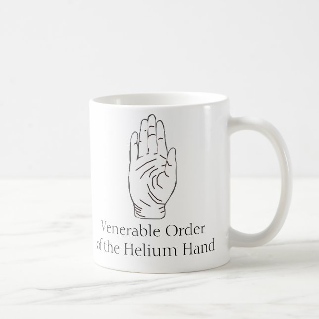 Helium-Handschale Kaffeetasse (Rechts)