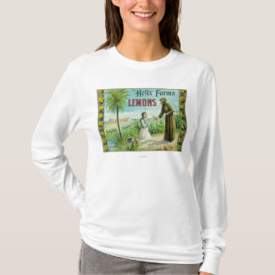 Helix bewirtschaftet Zitrone LabelSan Diego, CA T-Shirt