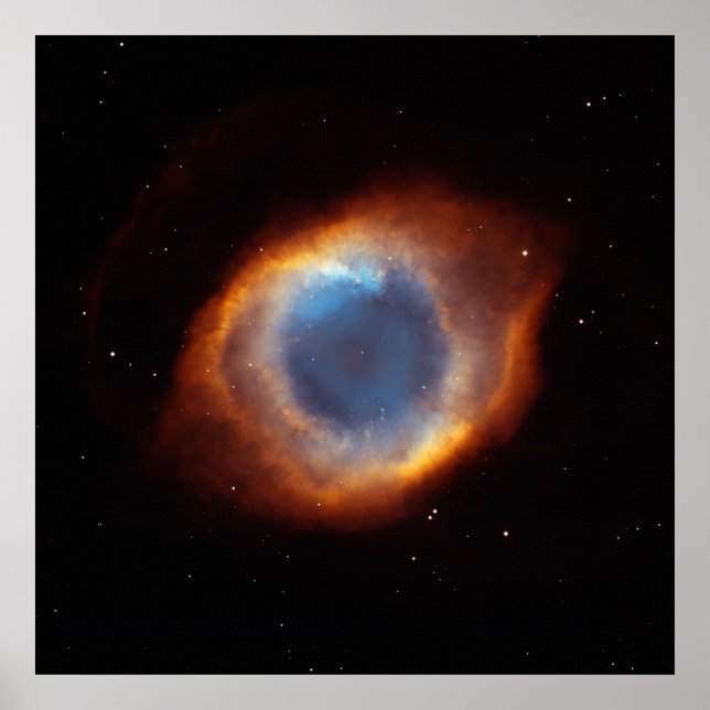 Helix Nebula "Auge Gottes" Hubble Teleskop Poster (Vorne)