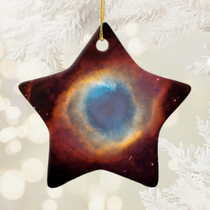 Helix Nebula Keramik Ornament