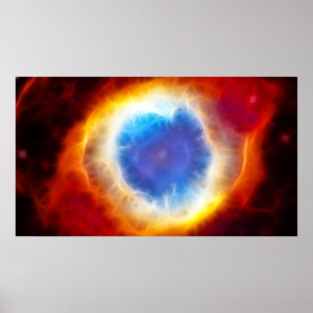 Helix Nebula Poster (Vorne)
