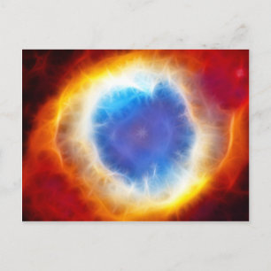 Helix Nebula Postkarte