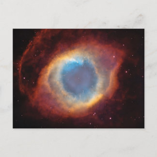Helix Nebula Space Foto Postkarte