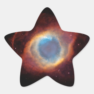 Helix Nebula Stern-Aufkleber