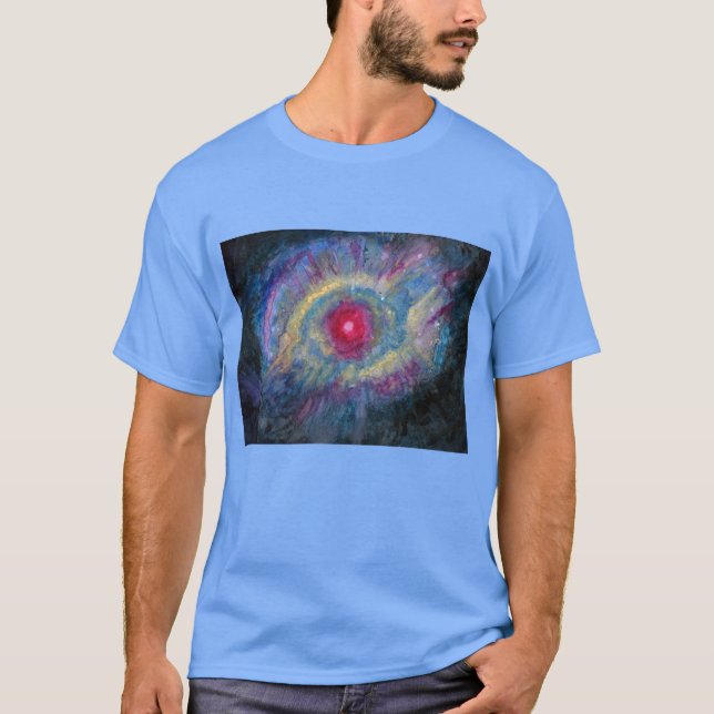 Helix Nebula, T - Shirt der Männer (Vorderseite)