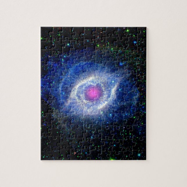 Helix Nebula Ultraviolettes Auge des Fotos des Wel (Vertikal)