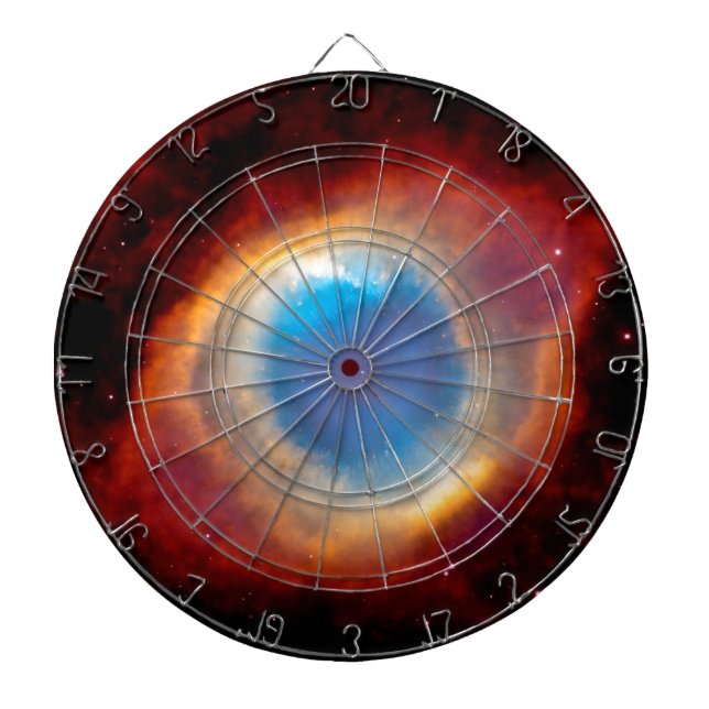 Helix Planetary Nebula NGC 7293 - Auge Gottes Dartscheibe (vorne)
