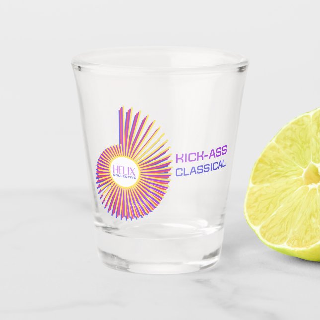 HELIX SHOT GLASS SCHNAPSGLAS (Vorderseite)