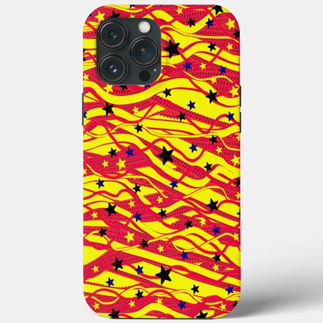 Hell abstrahiert Case-Mate iPhone hülle (Rückseite)