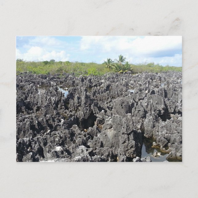 Hell auf den Grand Cayman Islands Postkarte (Vorderseite)