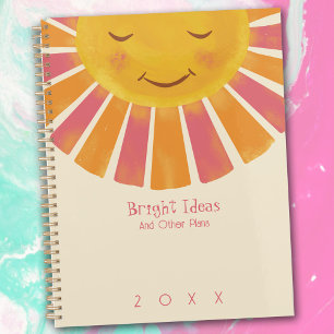 Hell, Boho Sunshine, Niedlich jährlich Planer