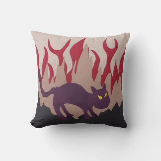 Hell Cat Pillow Kissen