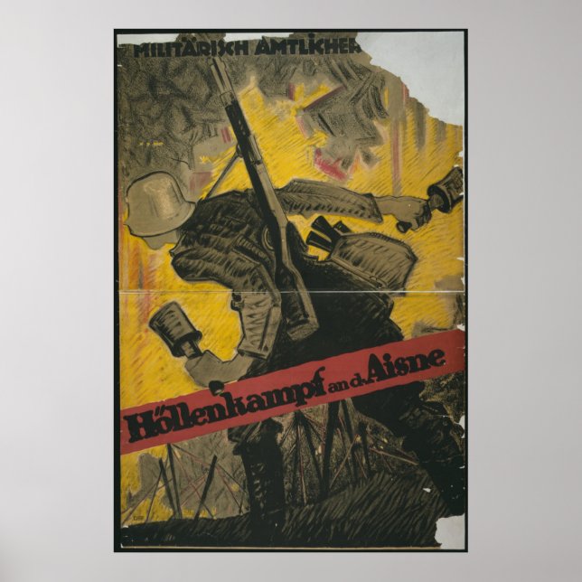 Hell Fight on Aisne Poster (Vorne)