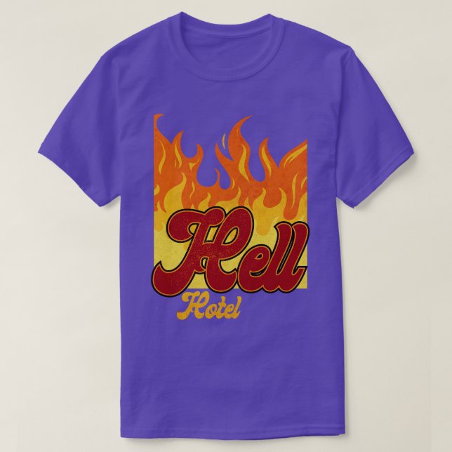 Hell Hotel Heavy Metal T-Shirt (Design vorne)