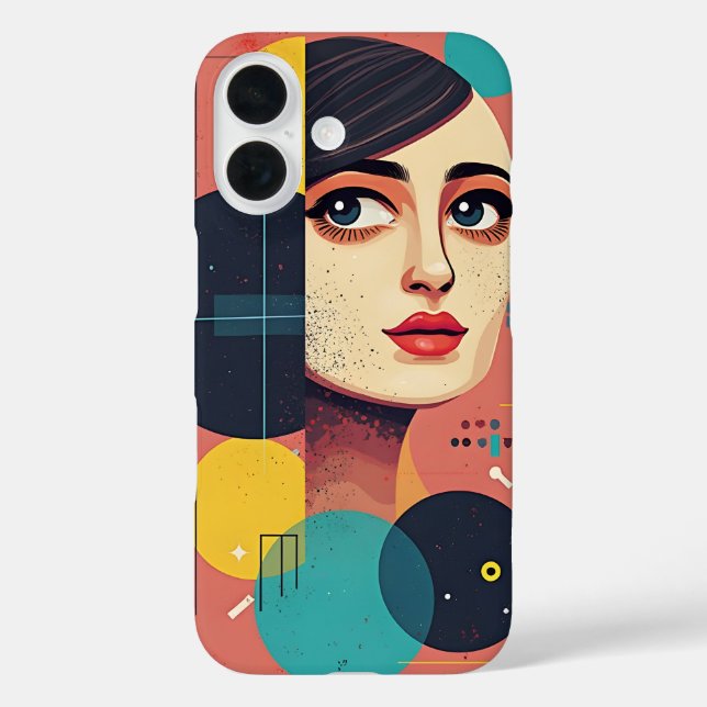 Hell iPhone 16 Hülle (Rückseite)