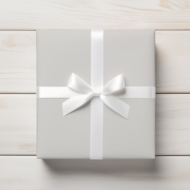Hell Luftig Kühlgrau Einfarbig Geschenkpapier (Von Creator hochgeladen)