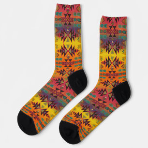 Hell Morning Southwestern Skies Socken