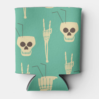 Hell Party: Skeletton Halloween Design Dosenkühler